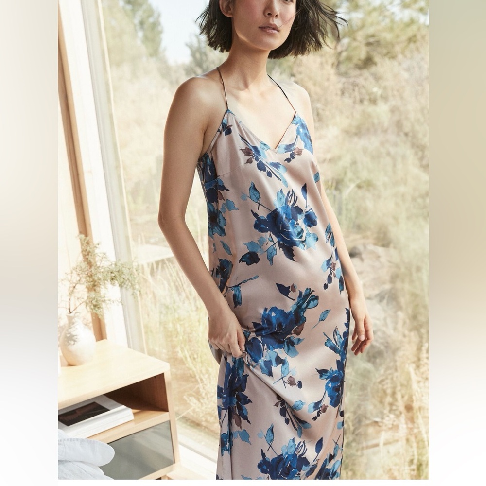 Haven silk floral Dress L
